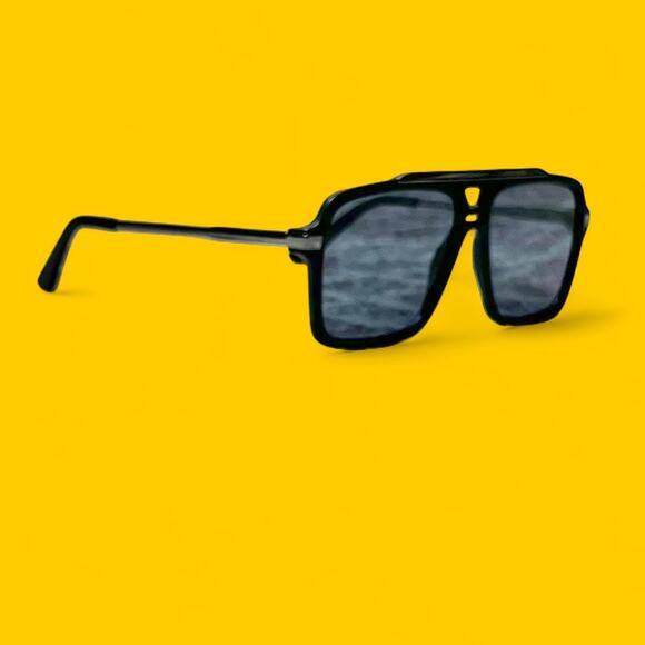 Manhattan vintage inspired square sunglasses - Picture 2 of 7